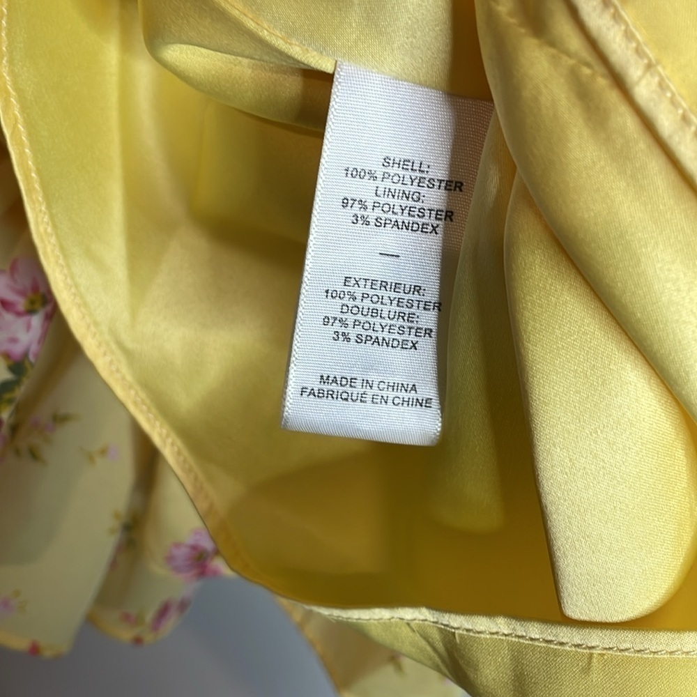 Likely | Mini Quinn Faux Wrap Puff Sleeve Dress in Snapdragon Size 0 - Picture 8 of 8